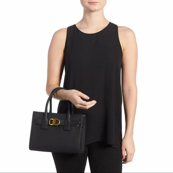 Tory Burch Gemini Link Leather Small Tote - Picture 4 of 4